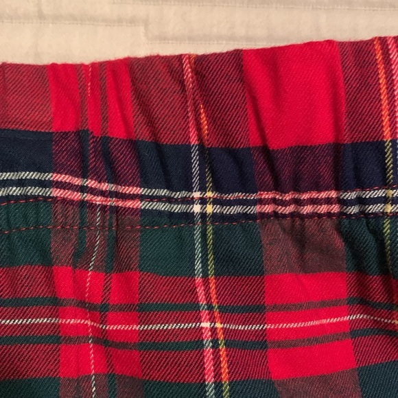 Vineyard Vines Men Plaid Flannel Lounge Pants Color: Red Velvet Size 3XB-Big - Picture 6 of 15